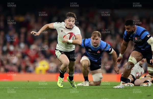 151125 - Wales v Japan - Quilter Nations Series - Dan Edwards of Wales 