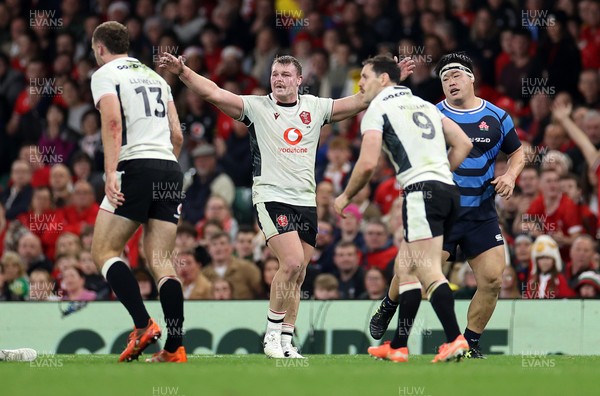 151125 - Wales v Japan - Quilter Nations Series - Dewi Lake of Wales 