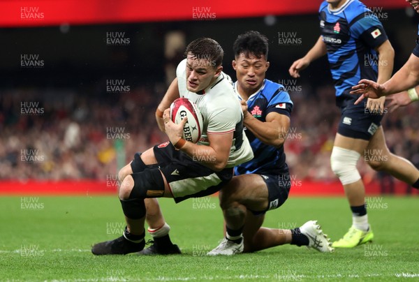 151125 - Wales v Japan - Quilter Nations Series - Alex Mann of Wales 