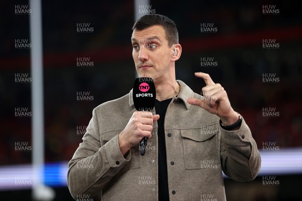 151125 - Wales v Japan - Quilter Nations Series - Sam Warburton working for TNT Sports