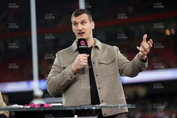 151125 - Wales v Japan - Quilter Nations Series - Sam Warburton working for TNT Sports