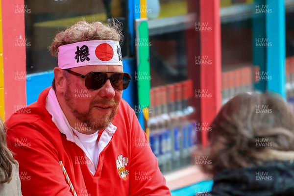 151125 - Wales v Japan - Quilter Nations Series - Wales fans outside the stadium