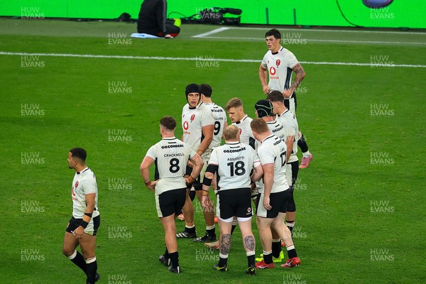 151125 - Wales v Japan - Quilter Nations Series - Wales players during game