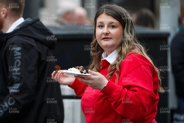 151125 - Wales v Japan - Quilter Nations Series - Wales fans before the match