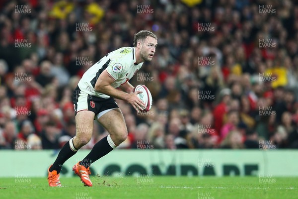 151125 - Wales v Japan - Quilter Nations Series - Max Llewellyn of Wales