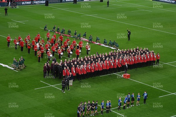 151125 - Wales v Japan - Quilter Nations Series - Wales anthem