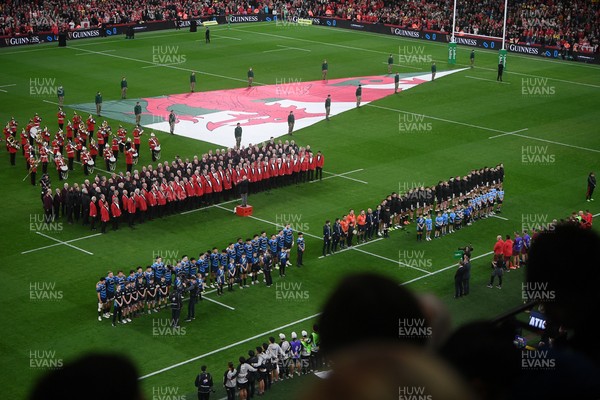 151125 - Wales v Japan - Quilter Nations Series - Wales anthem