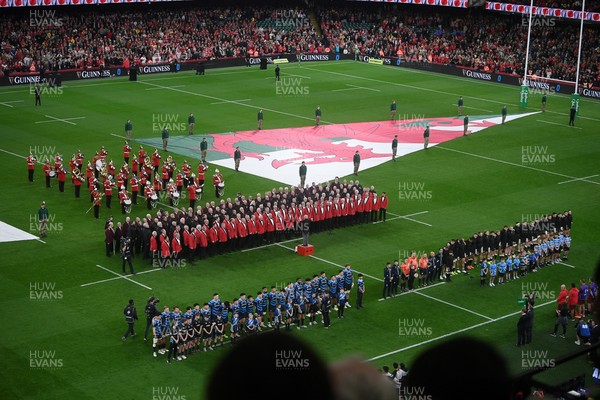 151125 - Wales v Japan - Quilter Nations Series - Wales anthem