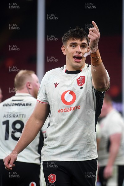 151125 - Wales v Japan - Quilter Nations Series - Dafydd Jenkins of Wales