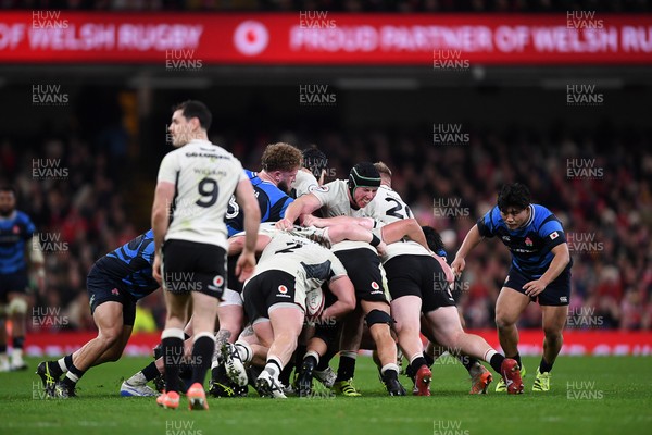 151125 - Wales v Japan - Quilter Nations Series - Adam Beard of Wales
