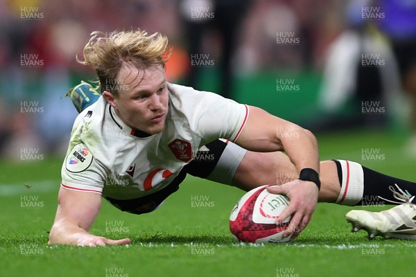 151125 - Wales v Japan - Quilter Nations Series - Blair Murray of Wales