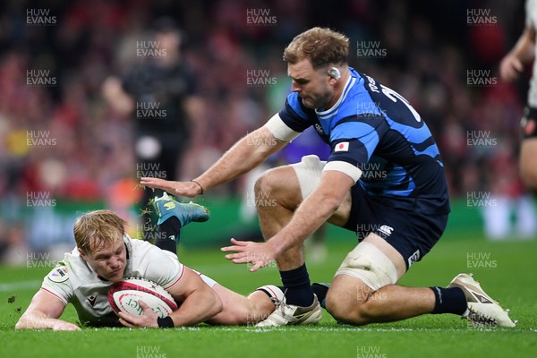 151125 - Wales v Japan - Quilter Nations Series - Blair Murray of Wales