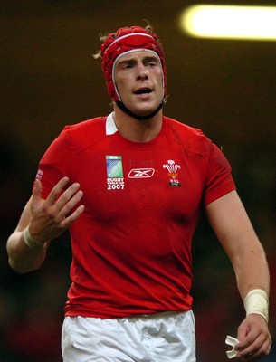 20.09.07 - Wales v Japan - Rugby World Cup 2007 - Wales' Alun Wyn Jones 