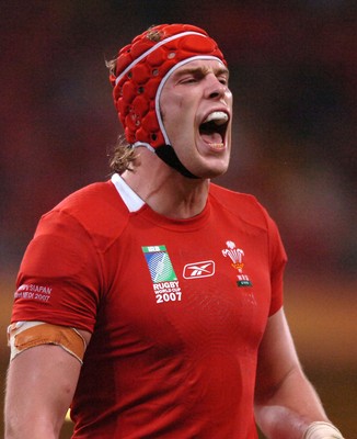 20.09.07 - Wales v Japan - Rugby World Cup 2007 - Wales' Alun Wyn Jones 