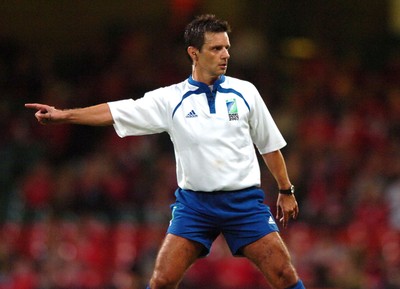 20.09.07 - Wales v Japan - Rugby World Cup 2007 - Referee, Joel Jutge 