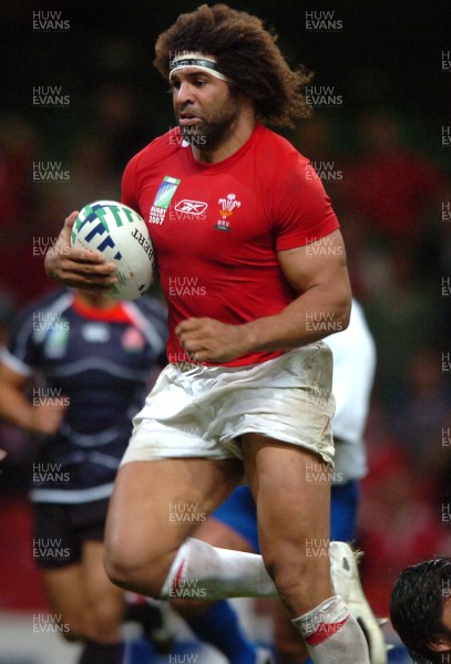 20.09.07 - Wales v Japan - Rugby World Cup 2007 - Wales' Colin Charvis 