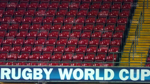20.09.07 - Wales v Japan - Rugby World Cup 2007 - Seats lay empty at the Millennium Stadium, Cardiff 