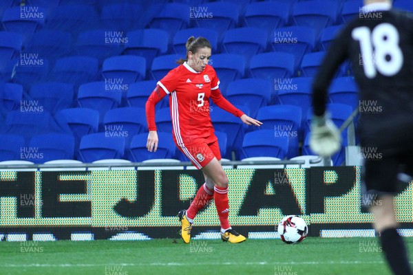 241117 Wales v Kazakhstan - FIFA Women's World Cup Qualifier -   Kayleigh Green of Wales