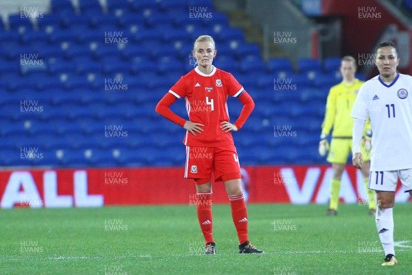 241117 Wales v Kazakhstan - FIFA Women's World Cup Qualifier -   Sophie Ingle of Wales 
