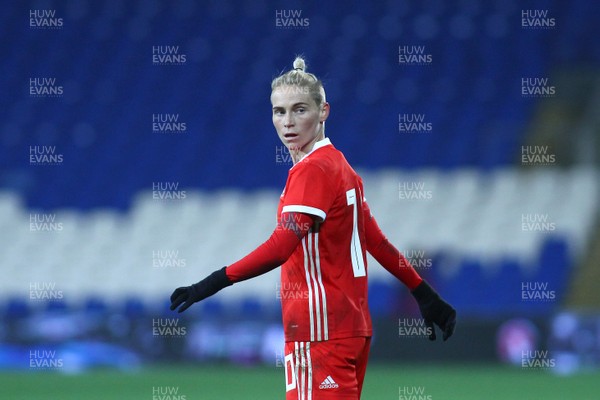 241117 Wales v Kazakhstan - FIFA Women's World Cup Qualifier -   Jessica Fishlock of Wales 