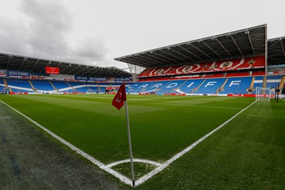 060625 - Wales v Liechtenstein - 2026 FIFA World Cup Qualifying - General view of Cardiff City Stadium before the match