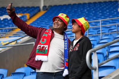 060625 - Wales v Liechtenstein - 2026 FIFA World Cup Qualifying - Wales Fans before game