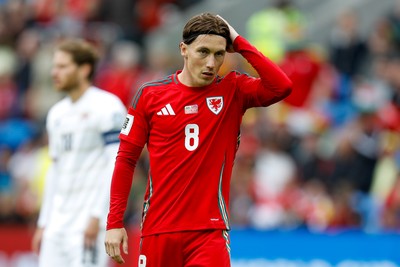 060625 - Wales v Liechtenstein - 2026 FIFA World Cup Qualifying - Harry Wilson of Wales