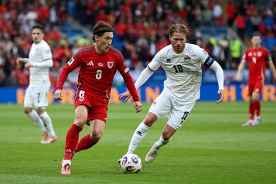 060625 - Wales v Liechtenstein - 2026 FIFA World Cup Qualifying - Harry Wilson of Wales