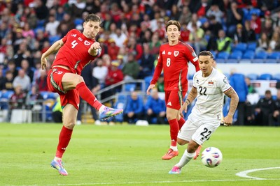 060625 - Wales v Liechtenstein - 2026 FIFA World Cup Qualifying - Ben Davies of Wales
