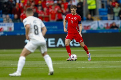 060625 - Wales v Liechtenstein - 2026 FIFA World Cup Qualifying - Ben Davies of Wales