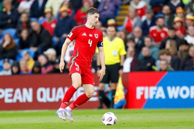 060625 - Wales v Liechtenstein - 2026 FIFA World Cup Qualifying - Ben Davies of Wales