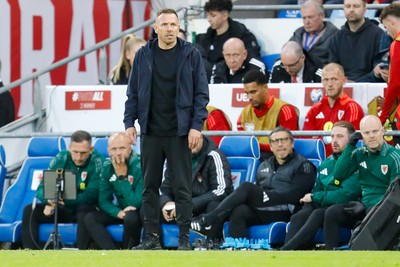 060625 - Wales v Liechtenstein - 2026 FIFA World Cup Qualifying - Wales Head Coach Craig Bellamy