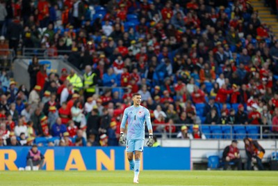 060625 - Wales v Liechtenstein - 2026 FIFA World Cup Qualifying - Karl Darlow of Wales