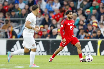 060625 - Wales v Liechtenstein - 2026 FIFA World Cup Qualifying - Jay DaSilva of Wales