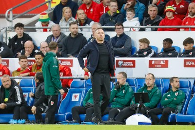 060625 - Wales v Liechtenstein - 2026 FIFA World Cup Qualifying - Wales Head Coach Craig Bellamy