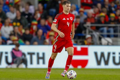 060625 - Wales v Liechtenstein - 2026 FIFA World Cup Qualifying - Ben Davies of Wales