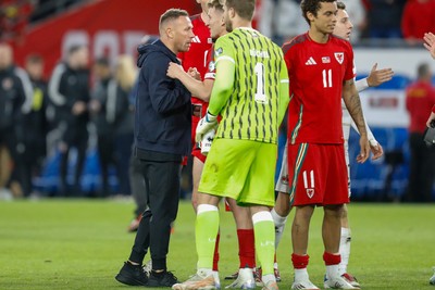 060625 - Wales v Liechtenstein - 2026 FIFA World Cup Qualifying - Wales Head Coach Craig Bellamy after game