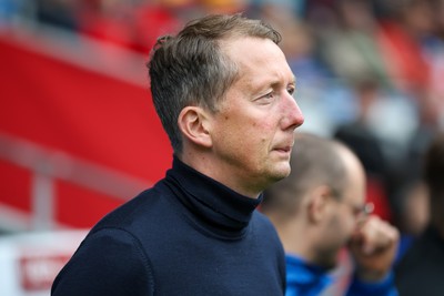 060625 - Wales v Liechtenstein - 2026 FIFA World Cup Qualifying - Liechtenstein Head Coach Konrad Funfstuck