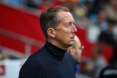 060625 - Wales v Liechtenstein - 2026 FIFA World Cup Qualifying - Liechtenstein Head Coach Konrad Funfstuck