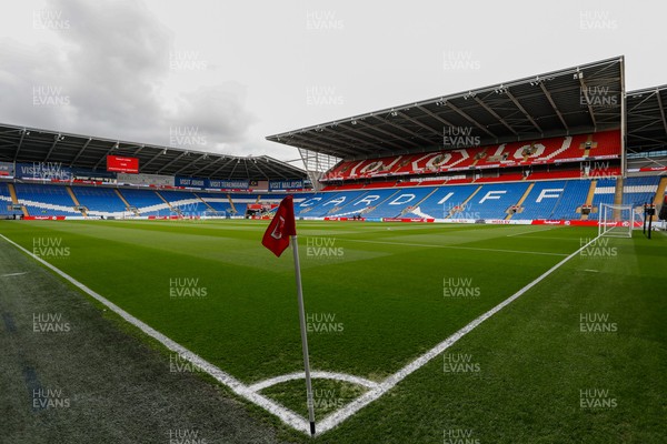 060625 - Wales v Liechtenstein - 2026 FIFA World Cup Qualifying - General view of Cardiff City Stadium before the match