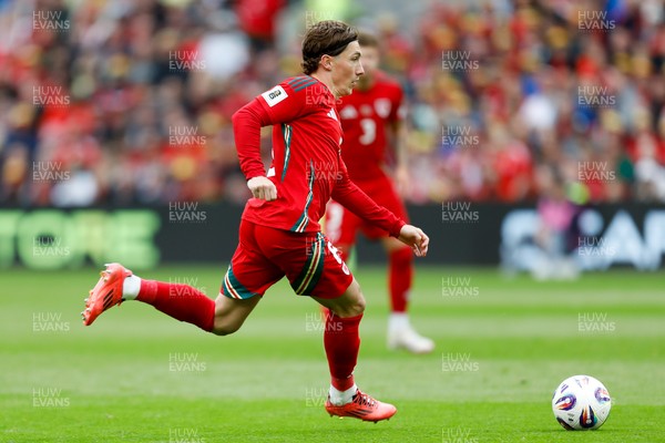 060625 - Wales v Liechtenstein - 2026 FIFA World Cup Qualifying - Harry Wilson of Wales