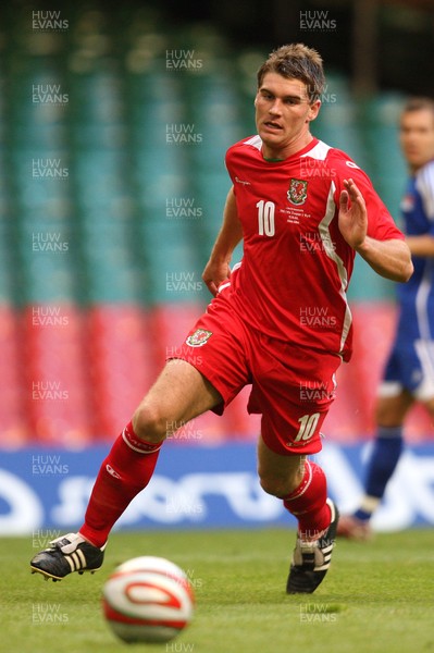 11.10.08 ... Wales v Liechtenstein, World Cup Qualifying Match Group 4, Millennium Stadium, Cardiff - Wales' David Edwards 