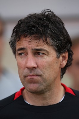11.08.10 .. Wales v Luxembourg, .Friendly International, Llanelli -  Dean Saunders     