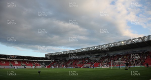 11.08.10 .. Wales v Luxembourg, .Friendly International, Llanelli -  Wales take on Luxembourg at Parc y Scarlets, Llanelli 