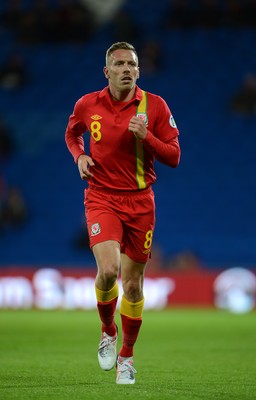 111013 - Wales v Macedonia - FIFA 2014 World Cup Qualifier - Craig Bellamy of Wales