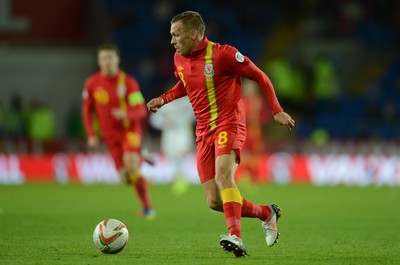 111013 - Wales v Macedonia - FIFA 2014 World Cup Qualifier - Craig Bellamy of Wales