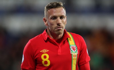 11013 - Wales v Macedonia, World Cup 2014 Qualifying - Wales' Craig Bellamy during his final home match for Wales(c) Huw Evans Picture Agency, Cardiff