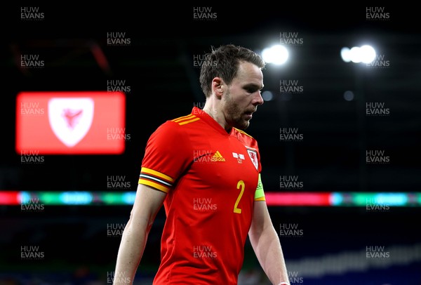 270321 - Wales v Mexico - International Friendly -  Chris Gunter of Wales