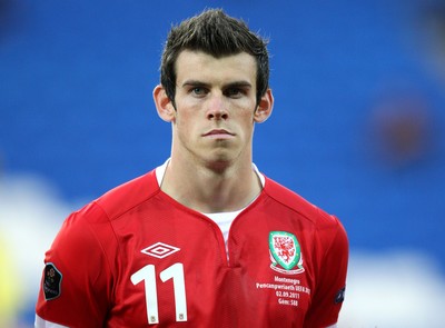 02.09.11 - Wales v Montenegro, Euro 2012 Qualifying -  Wales' Gareth Bale       