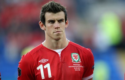 02.09.11 - Wales v Montenegro, Euro 2012 Qualifying -  Wales' Gareth Bale               